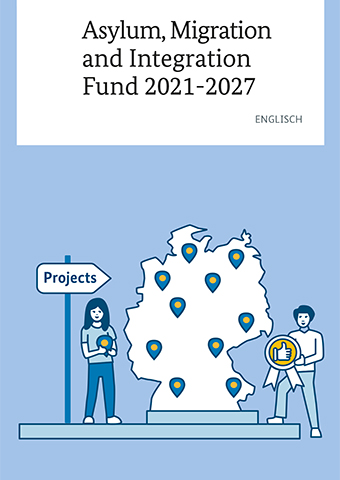 Cover of the flyer (Source: BAMF) Cover of the flyer